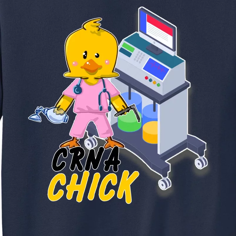 CRNA Chick Nurse Anesthetist Sweatshirt