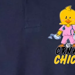 CRNA Chick Nurse Anesthetist Softstyle Adult Sport Polo