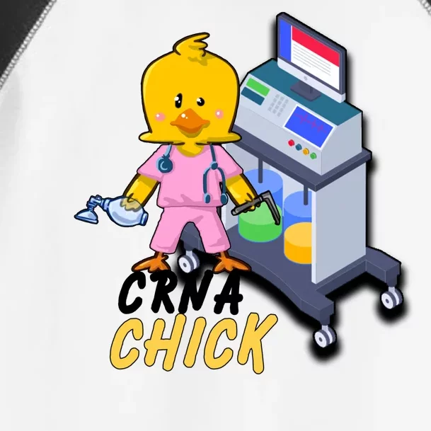 CRNA Chick Nurse Anesthetist Toddler Fine Jersey T-Shirt