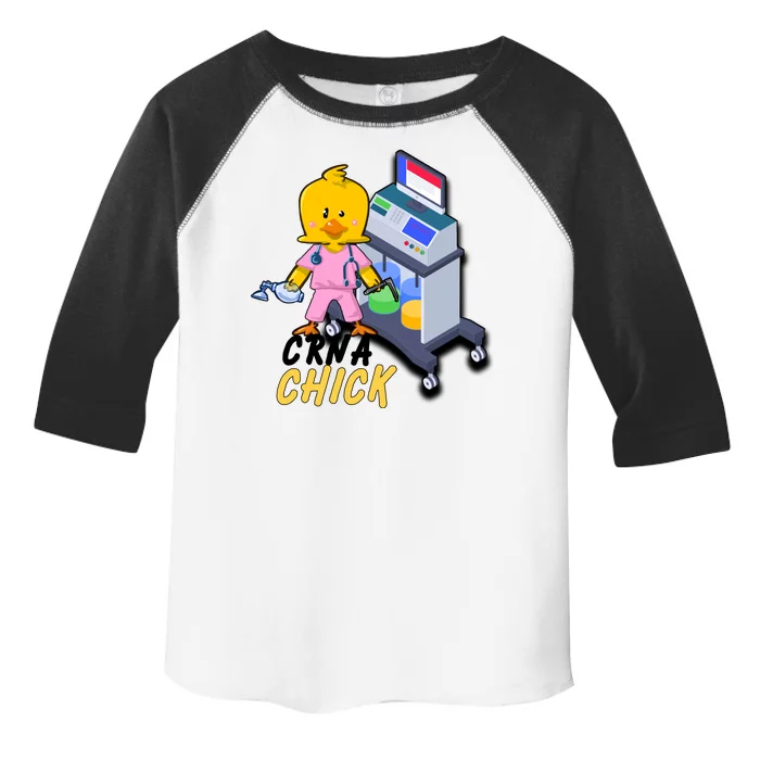 CRNA Chick Nurse Anesthetist Toddler Fine Jersey T-Shirt