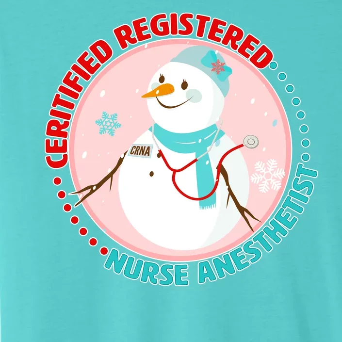 CRNA Snowlady Nurse Anesthetists ChromaSoft Performance T-Shirt