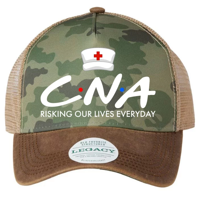 CNA Risking Our Lives Everyday Legacy Tie Dye Trucker Hat