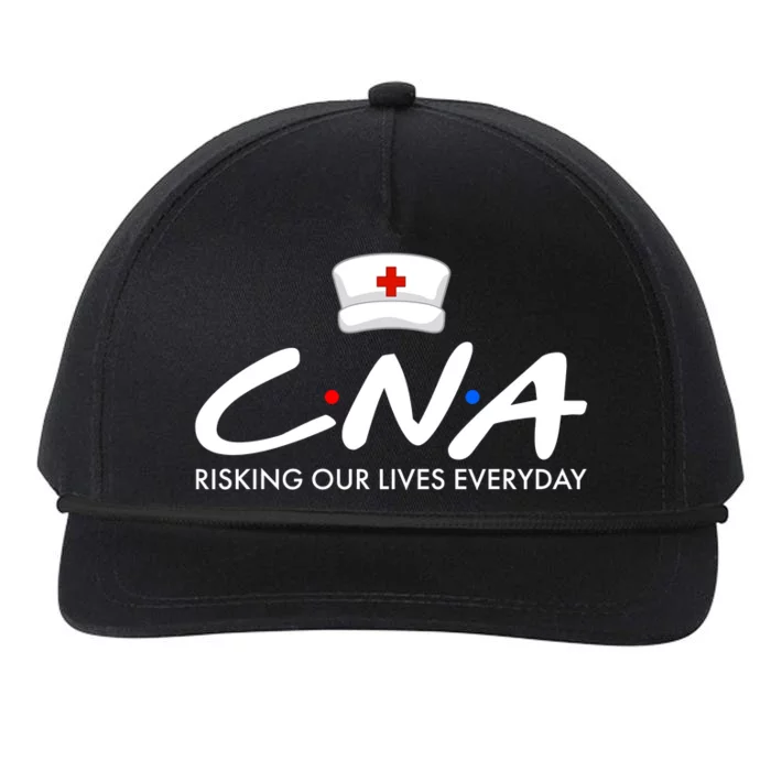 CNA Risking Our Lives Everyday Snapback Five-Panel Rope Hat