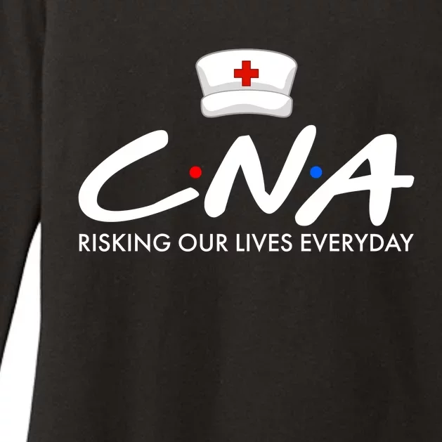 CNA Risking Our Lives Everyday Womens CVC Long Sleeve Shirt