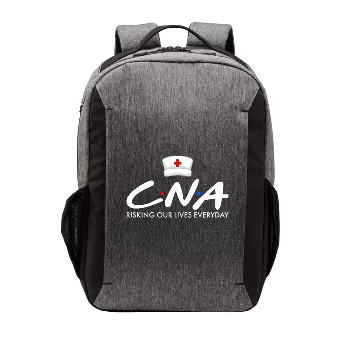 CNA Risking Our Lives Everyday Vector Backpack