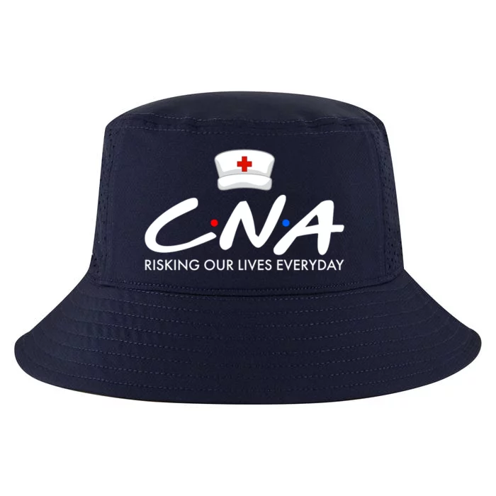 CNA Risking Our Lives Everyday Cool Comfort Performance Bucket Hat