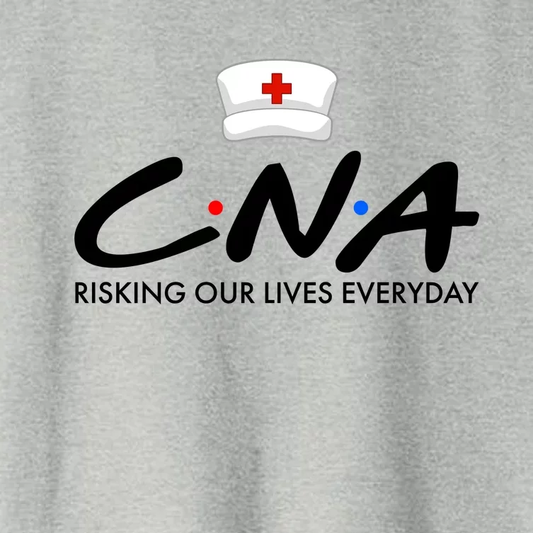 CNA Risking Our Lives Everyday Women's Crop Top Tee