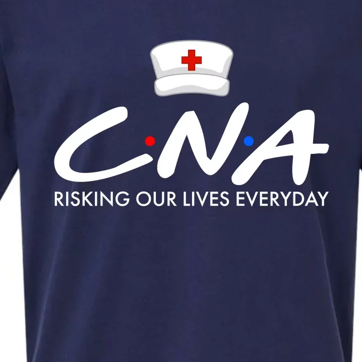 CNA Risking Our Lives Everyday Sueded Cloud Jersey T-Shirt