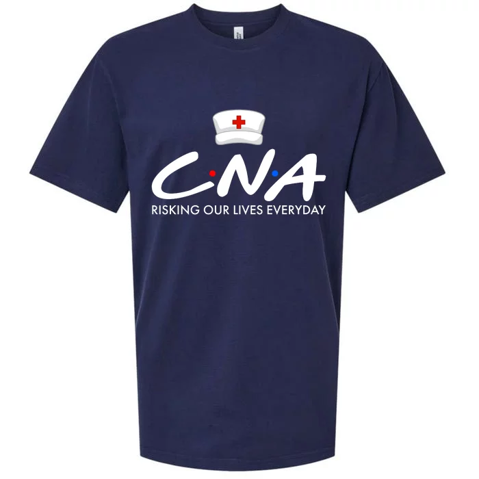 CNA Risking Our Lives Everyday Sueded Cloud Jersey T-Shirt