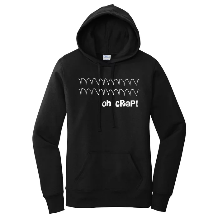 Cardiac Rhythm Oh Crap Nurse Women's Pullover Hoodie