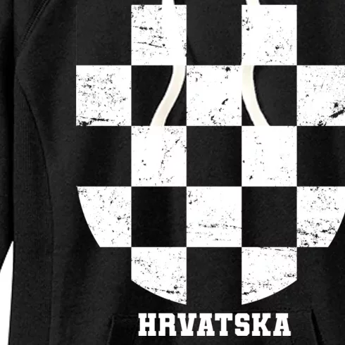 Croatia HRVATSKA Team Jersey Women's Fleece Hoodie