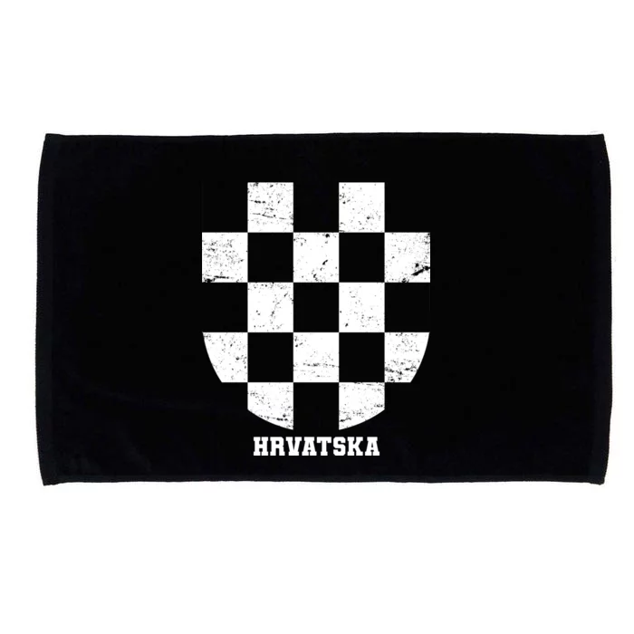 Croatia HRVATSKA Team Jersey Microfiber Hand Towel