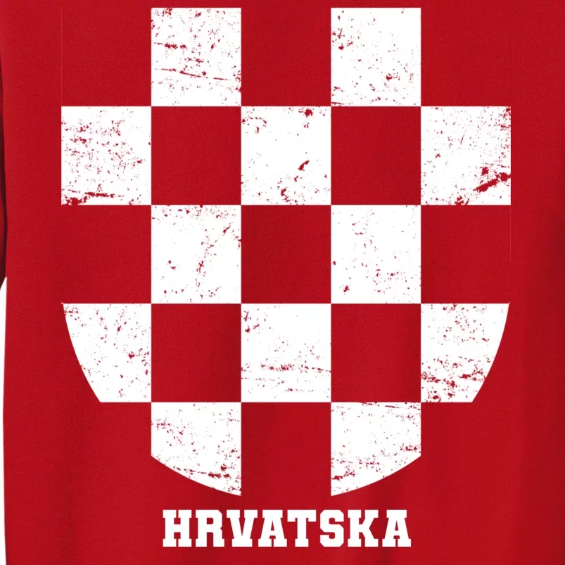 Croatia HRVATSKA Team Jersey Sweatshirt