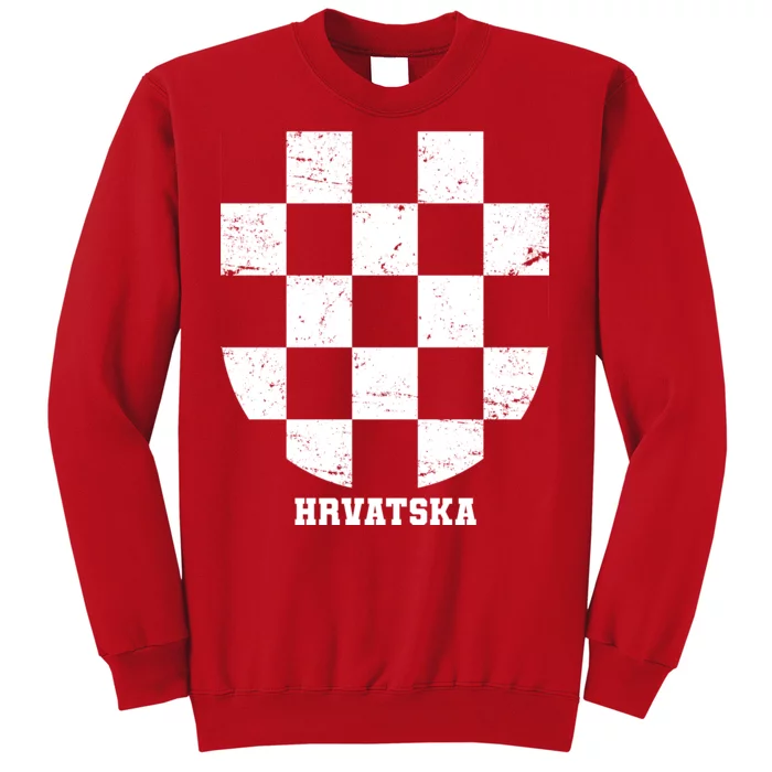 Croatia HRVATSKA Team Jersey Sweatshirt