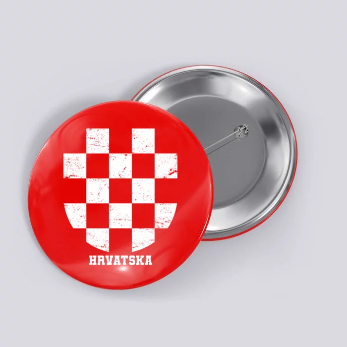 Croatia HRVATSKA Team Jersey Button