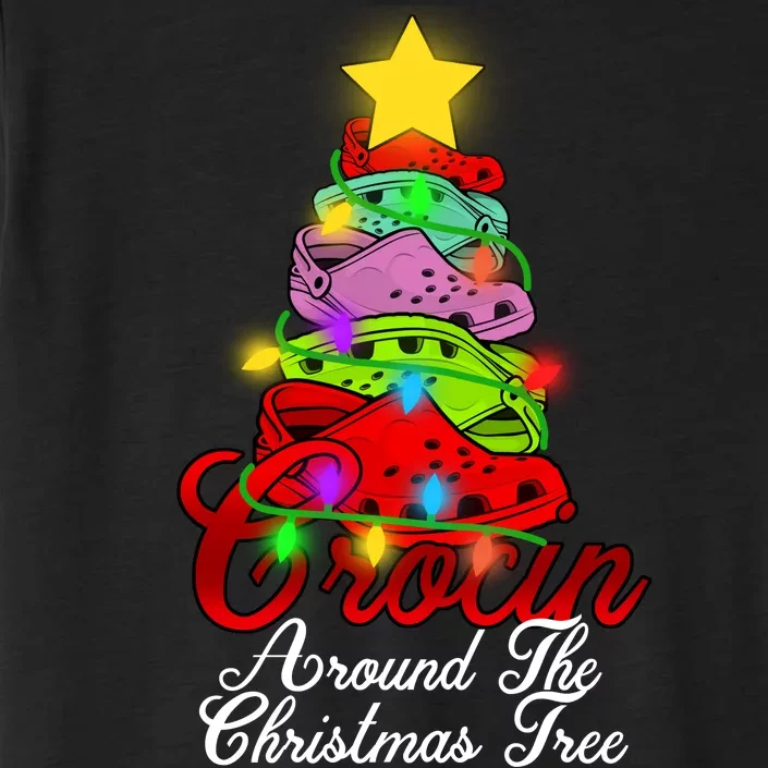 Crocin Around The Christmas Tree ChromaSoft Performance T-Shirt