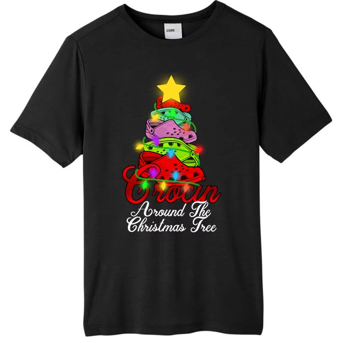 Crocin Around The Christmas Tree ChromaSoft Performance T-Shirt