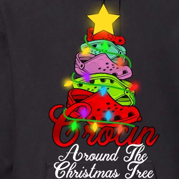 Crocin Around The Christmas Tree Premium Hoodie