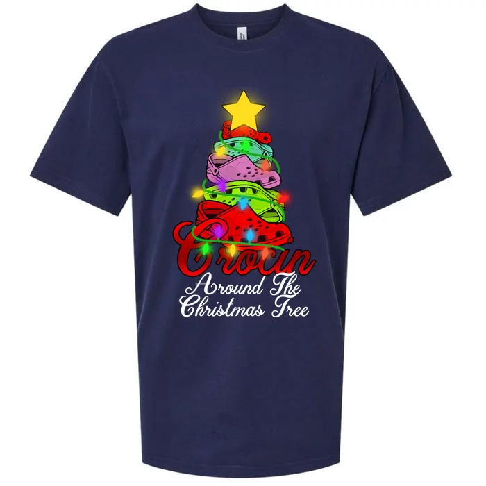 Crocin Around The Christmas Tree Sueded Cloud Jersey T-Shirt