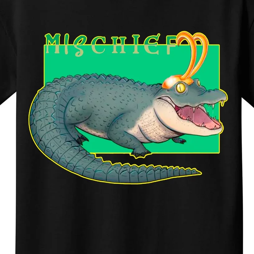 Croki Crocodile Alligator God of Mischief Kids T-Shirt