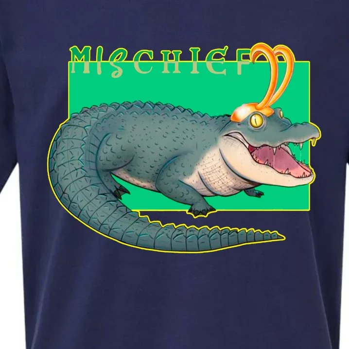 Croki Crocodile Alligator God of Mischief Sueded Cloud Jersey T-Shirt