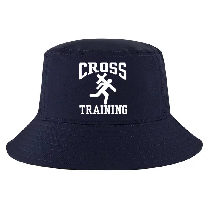 Cross Training Jesus Christian Catholic Cool Comfort Performance Bucket Hat