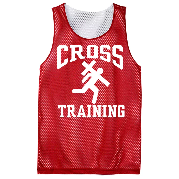 Cross Training Jesus Christian Catholic Mesh Reversible Basketball Jersey Tank