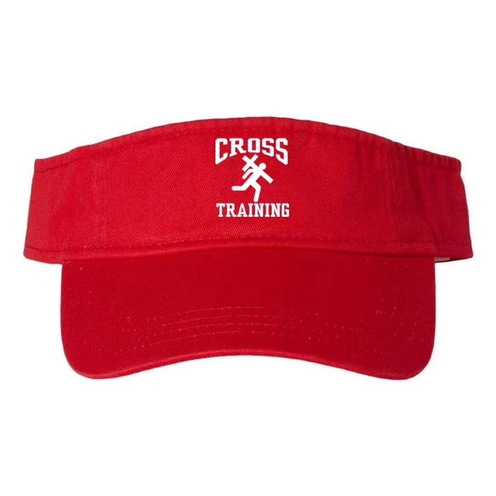 Cross Training Jesus Christian Catholic Valucap Bio-Washed Visor