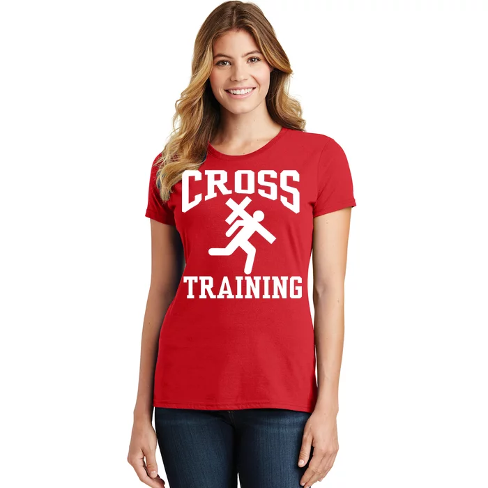 Cross Training Jesus Christian Catholic Women's T-Shirt