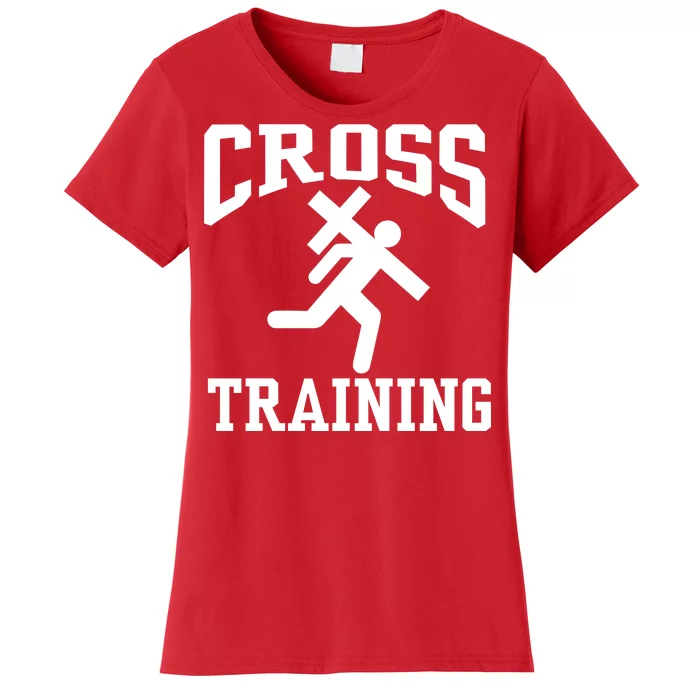 Cross Training Jesus Christian Catholic Women's T-Shirt