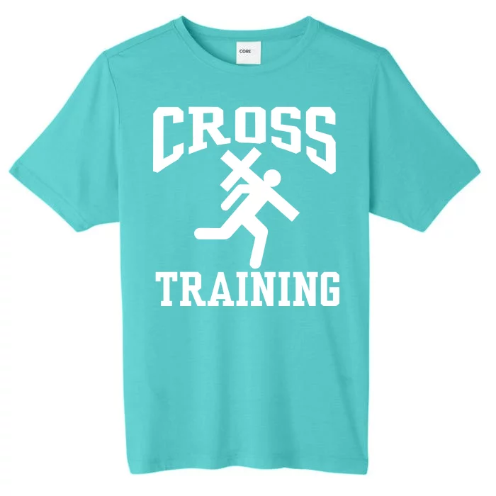 Cross Training Jesus Christian Catholic ChromaSoft Performance T-Shirt