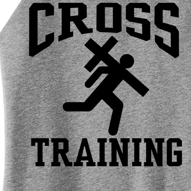 Cross Training Jesus Christian Catholic Women’s Perfect Tri Rocker Tank