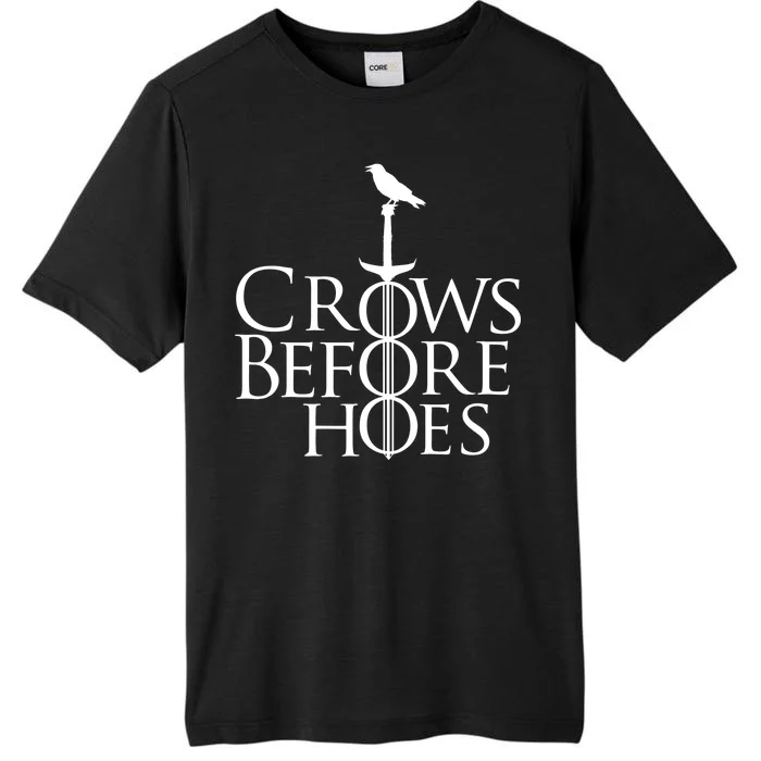 Crows Before Hoes ChromaSoft Performance T-Shirt