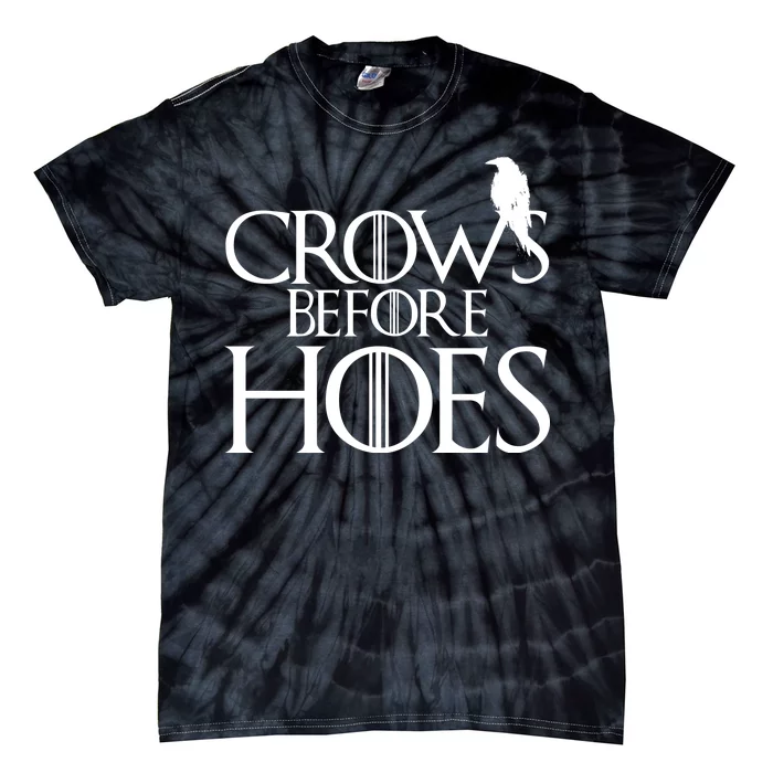 Crows Before Hoes Funny Tv Series Tie-Dye T-Shirt