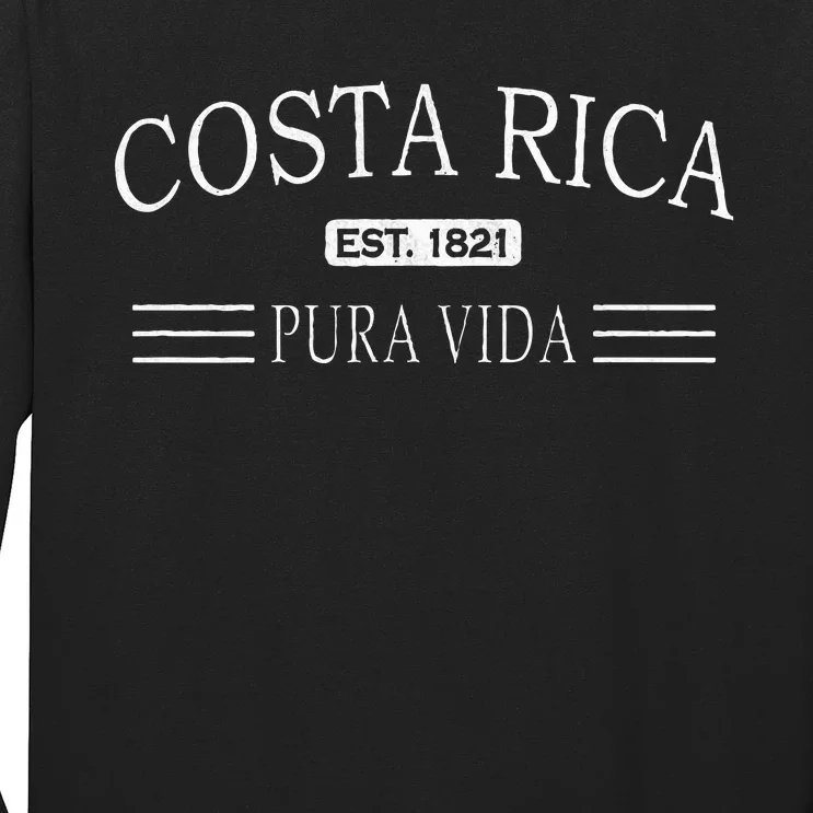 Costa Rica Pura Vida Long Sleeve Shirt