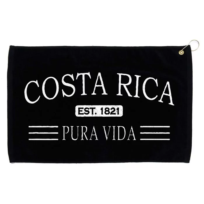 Costa Rica Pura Vida Grommeted Golf Towel