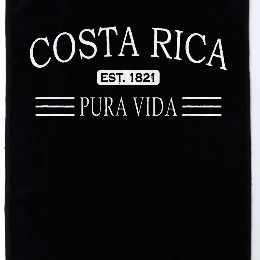 Costa Rica Pura Vida Platinum Collection Golf Towel