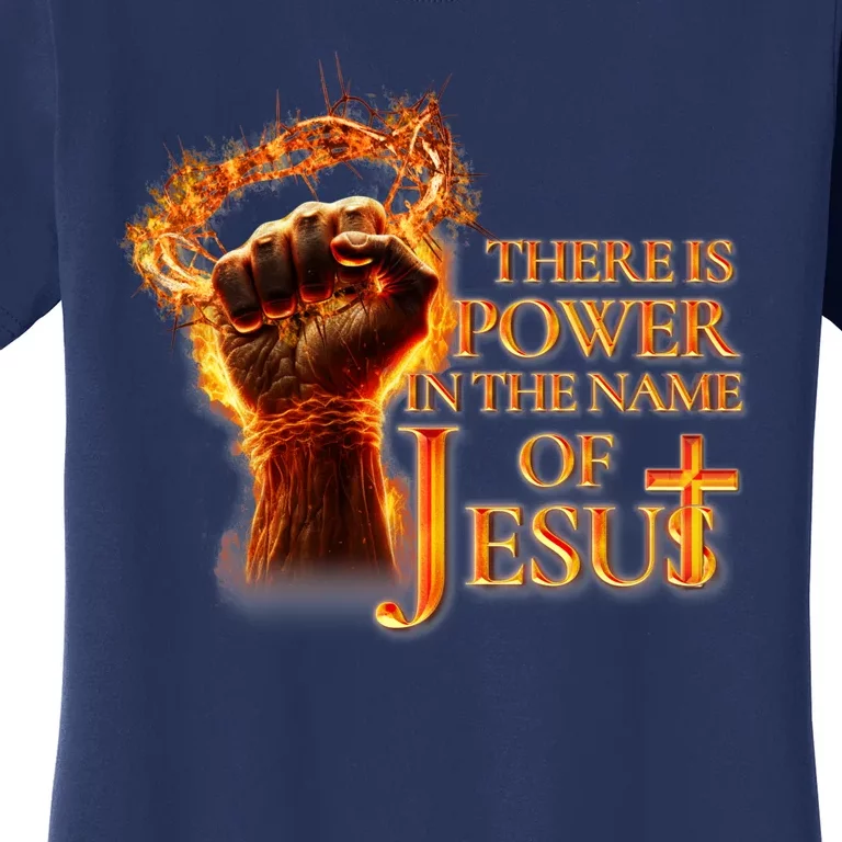 Cool Religious Power In The Name Of Jesus Women's T-Shirt