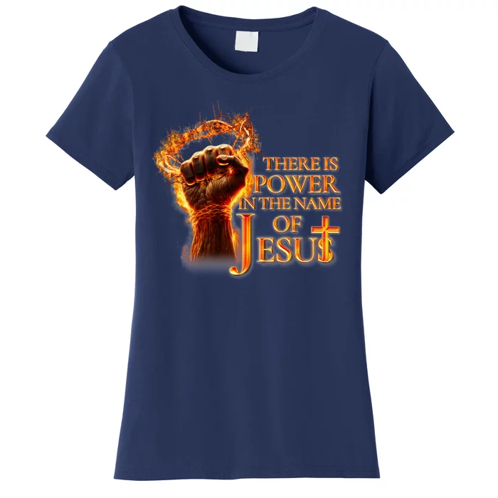 Cool Religious Power In The Name Of Jesus Women's T-Shirt