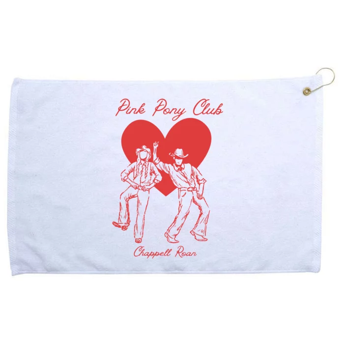 Chappell Roan Pink Pony Club Grommeted Golf Towel