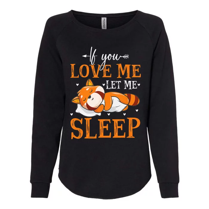 Cute Red Panda Red Panda Womens California Wash Sweatshirt