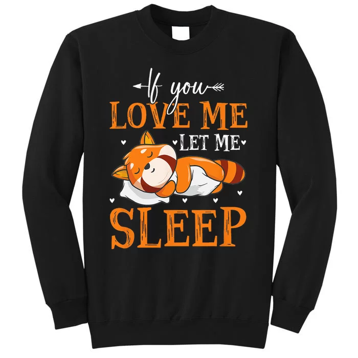 Cute Red Panda Red Panda Tall Sweatshirt