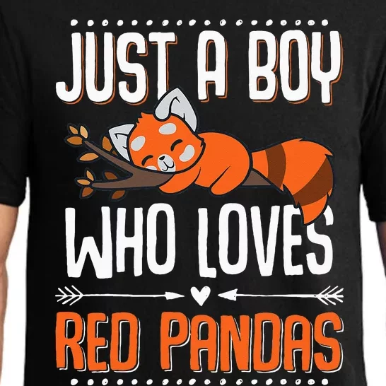 Cute Red Panda Red Panda Pajama Set