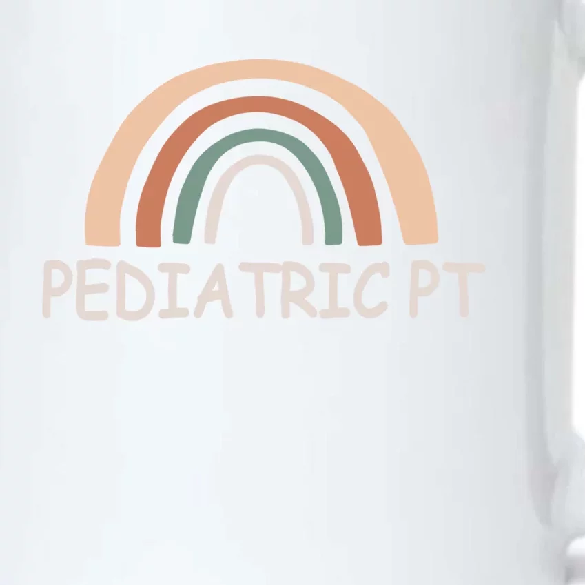 Cute Rainbow Pediatric Physical Therapy Gift Pt Therapist Gift Black Color Changing Mug