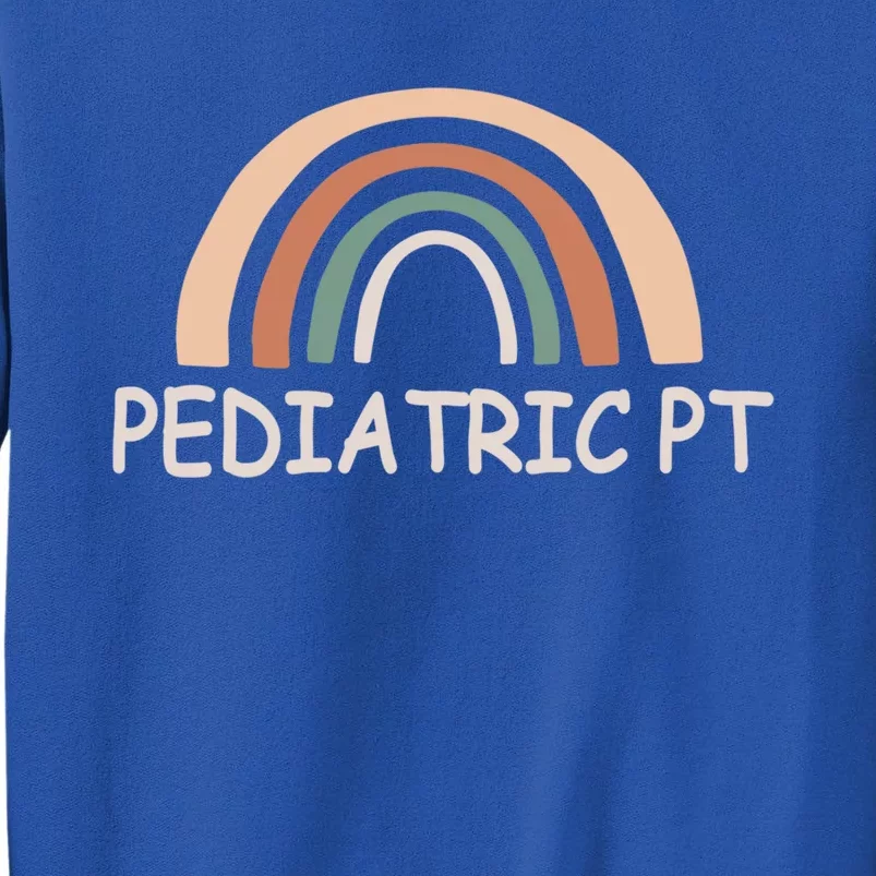 Cute Rainbow Pediatric Physical Therapy Gift Pt Therapist Gift Sweatshirt