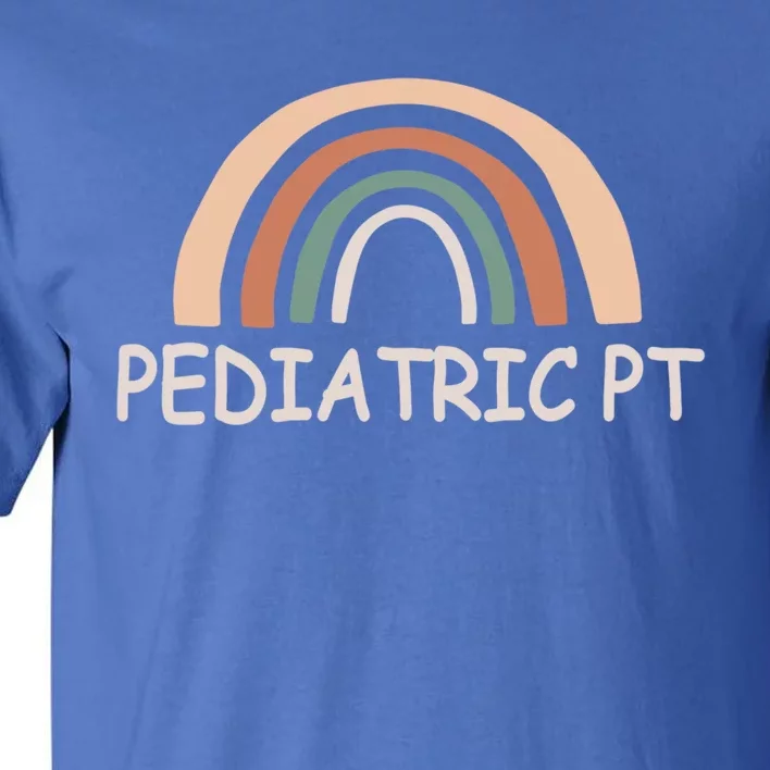 Cute Rainbow Pediatric Physical Therapy Gift Pt Therapist Gift Tall T-Shirt