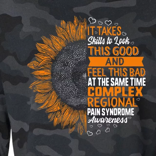 Complex Regional Pain Syndrome Awareness Crps Cropped Pullover Crew