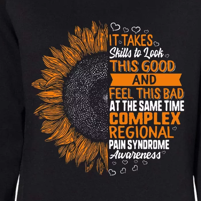 Complex Regional Pain Syndrome Awareness Crps Womens California Wash Sweatshirt