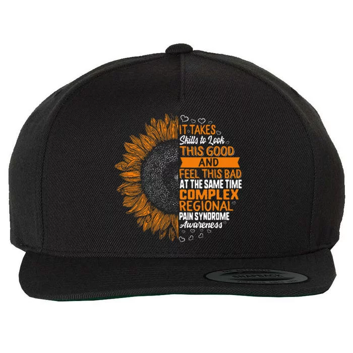 Complex Regional Pain Syndrome Awareness Crps Wool Snapback Cap