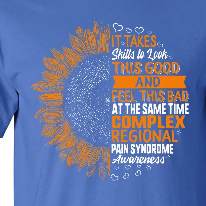 Complex Regional Pain Syndrome Awareness Crps Tall T-Shirt